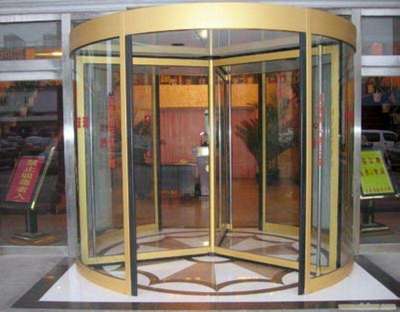 三翼自動豪華旋轉門